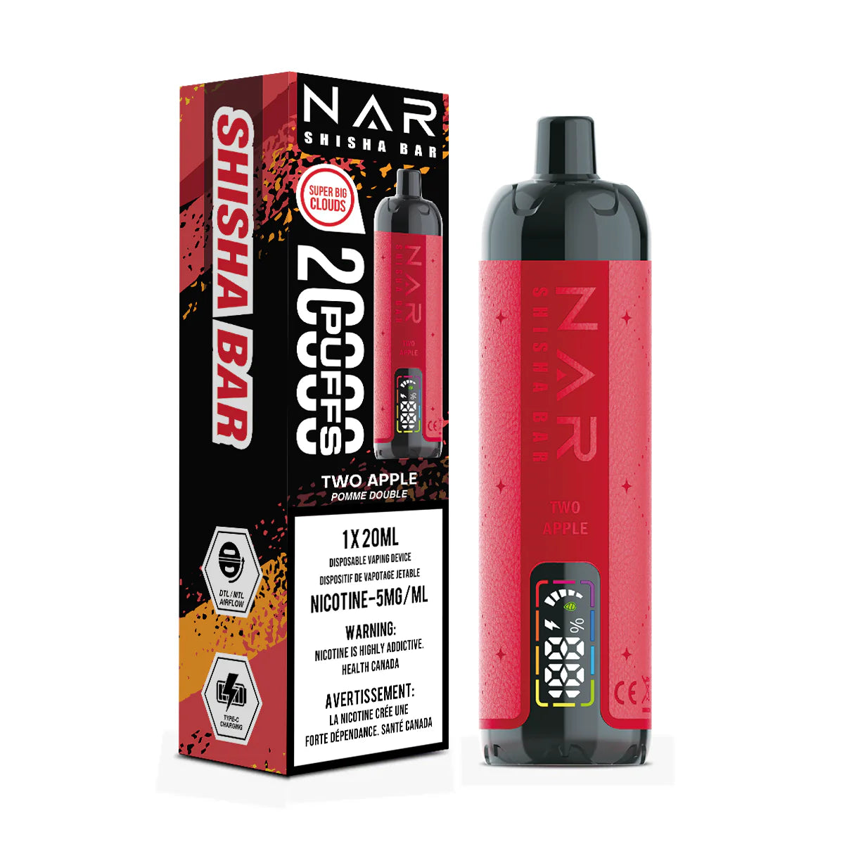 Nar Shisha Bar 20k (ONTARIO)