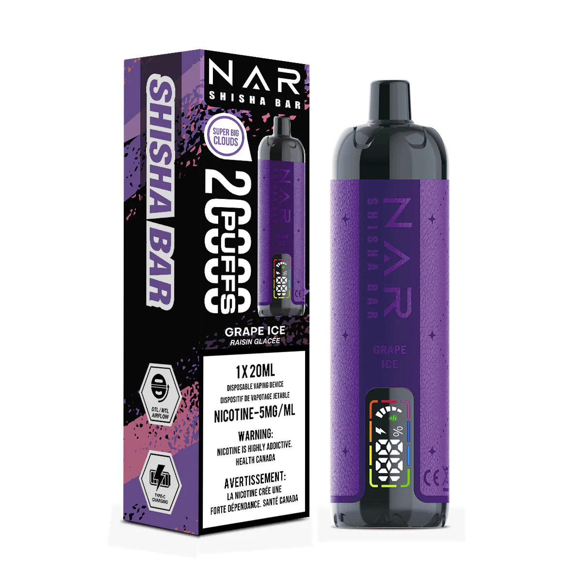 Nar Shisha Bar 20k (ONTARIO)