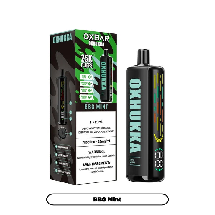 Oxbar Oxhukka - 25K Disposable (ONTARIO)