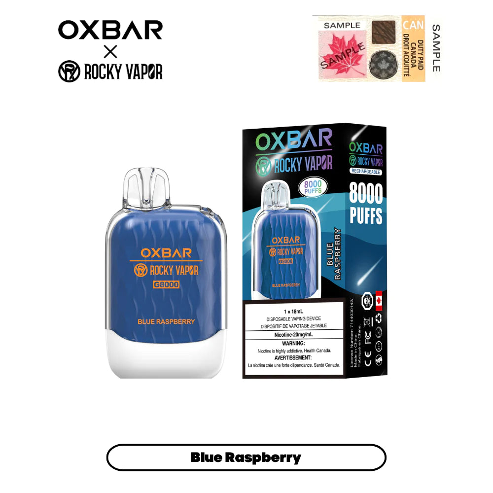 OxBar G8000 Disposable (ONTARIO)