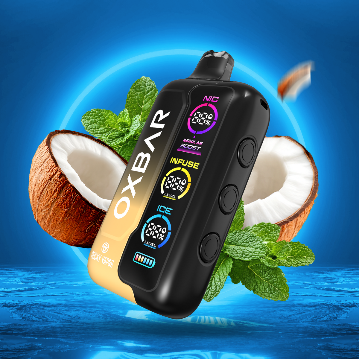 Rocky Vapor Oxbar Tri Fusion 60K Disposable (ONTARIO)