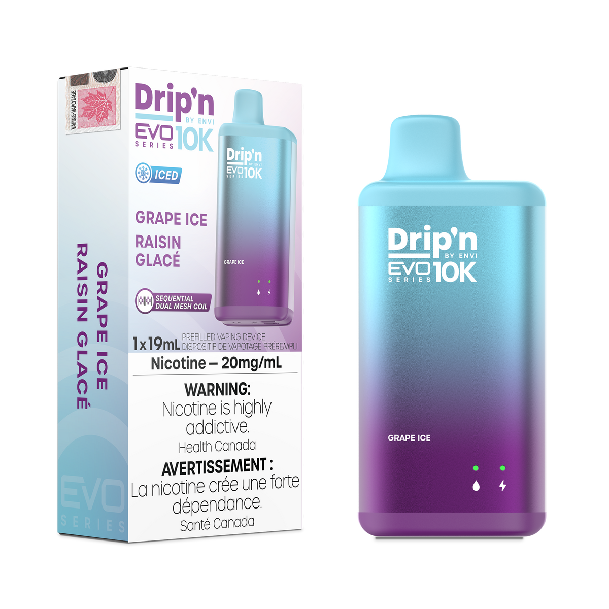 Drip'n by Envi - Evo 10K (ONTARIO)