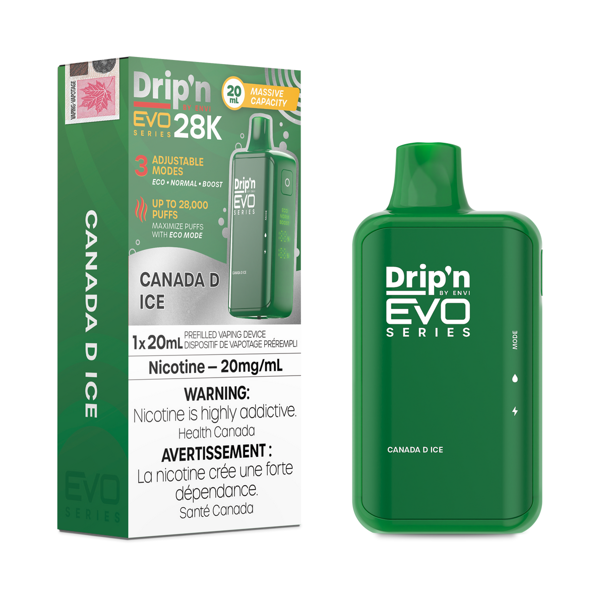 Drip'n by Envi EVO Series - 28K (ONTARIO)