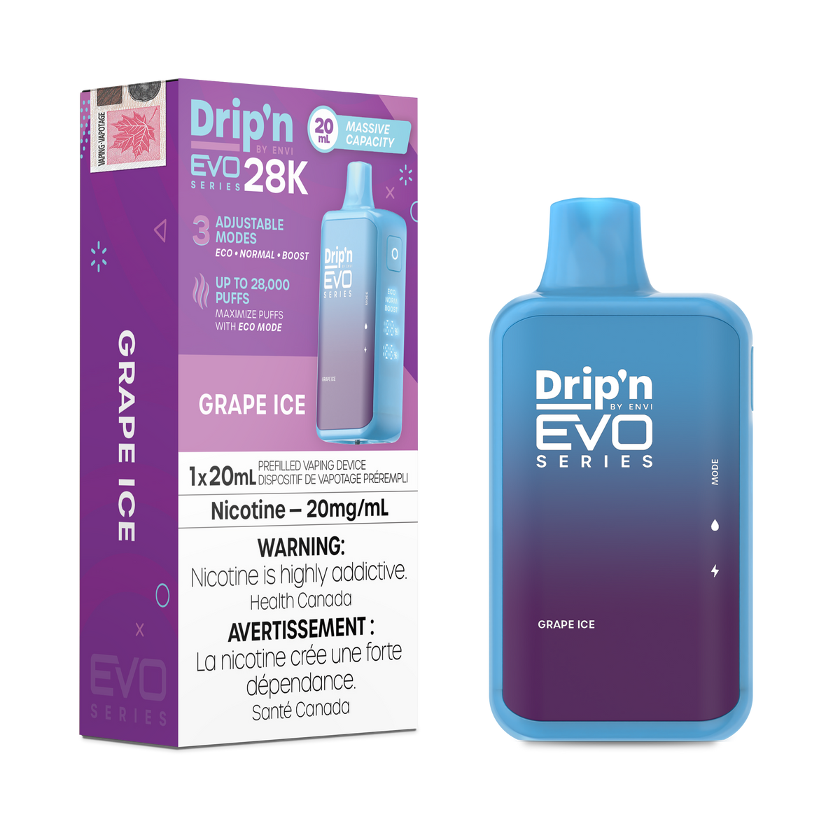 Drip'n by Envi EVO Series - 28K (ONTARIO)