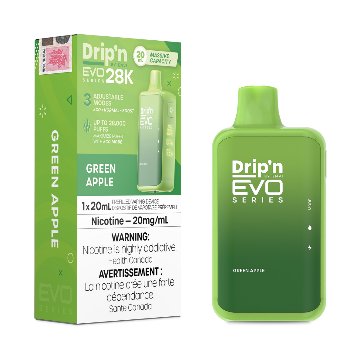 Drip'n by Envi EVO Series - 28K (ONTARIO)