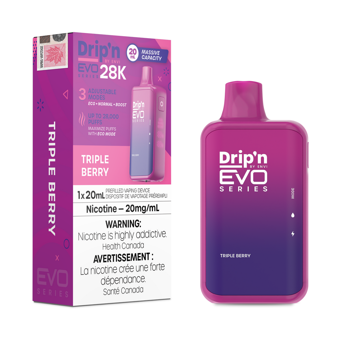 Drip'n by Envi EVO Series - 28K (ONTARIO)