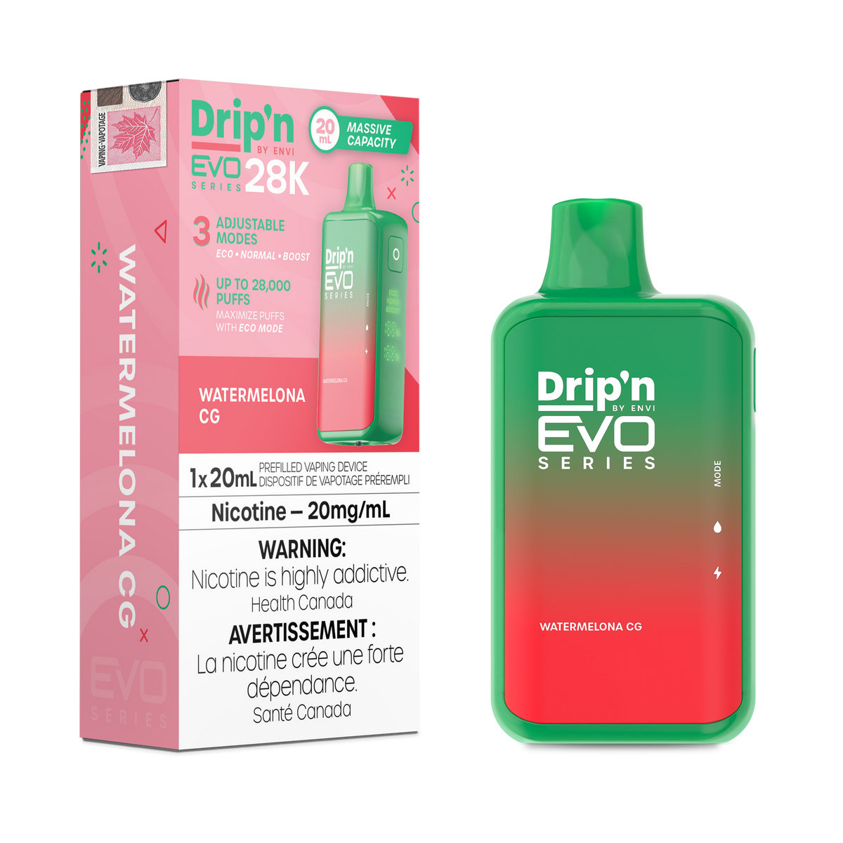 Drip'n by Envi EVO Series - 28K (ONTARIO)