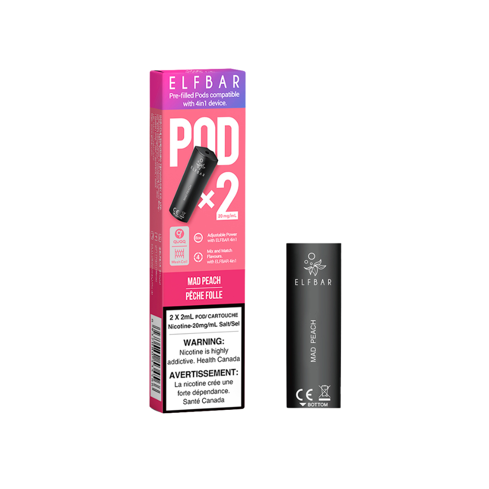 Elf Bar 4In1  Pods - 2 Pods/Pk (ONTARIO)