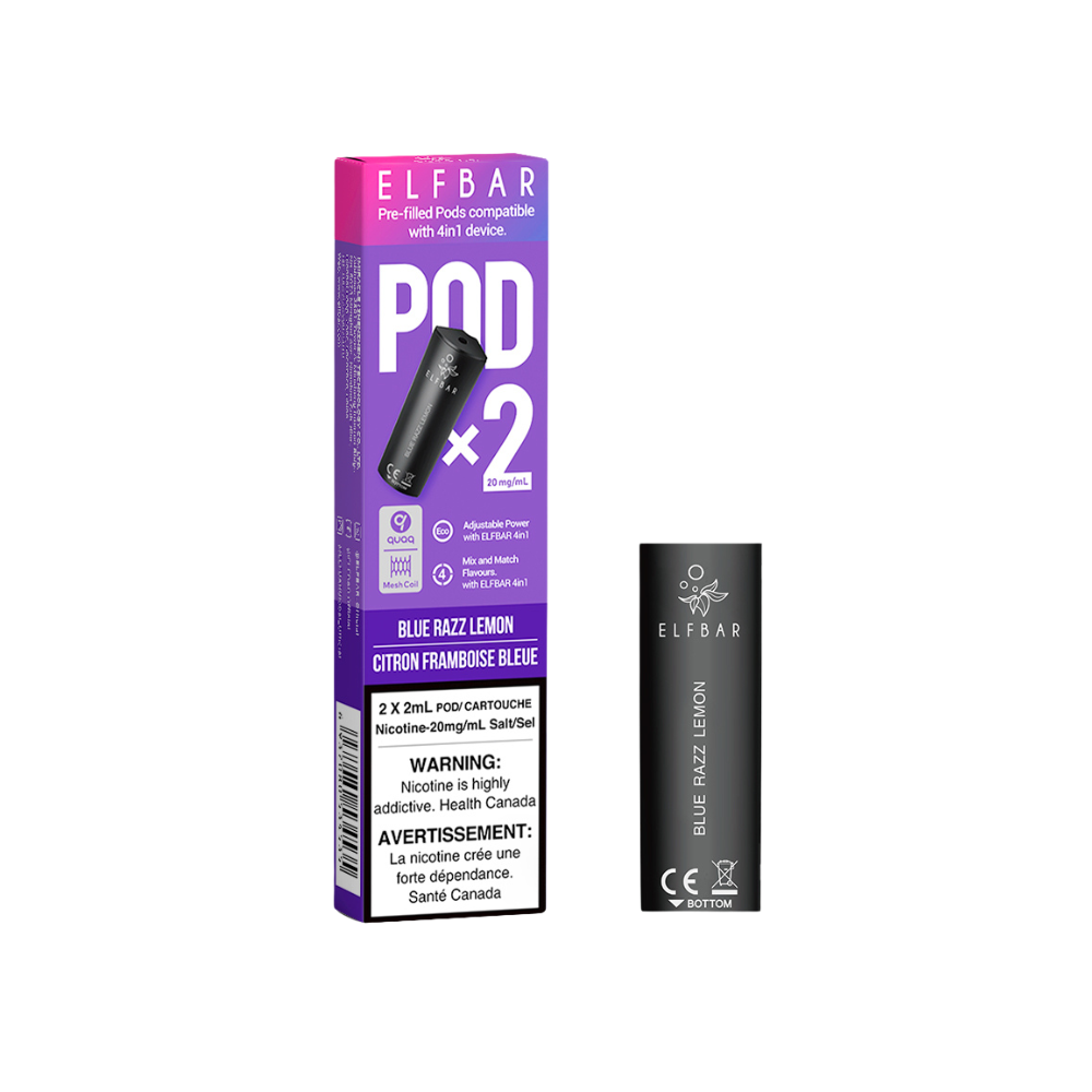 Elf Bar 4In1  Pods - 2 Pods/Pk (ONTARIO)