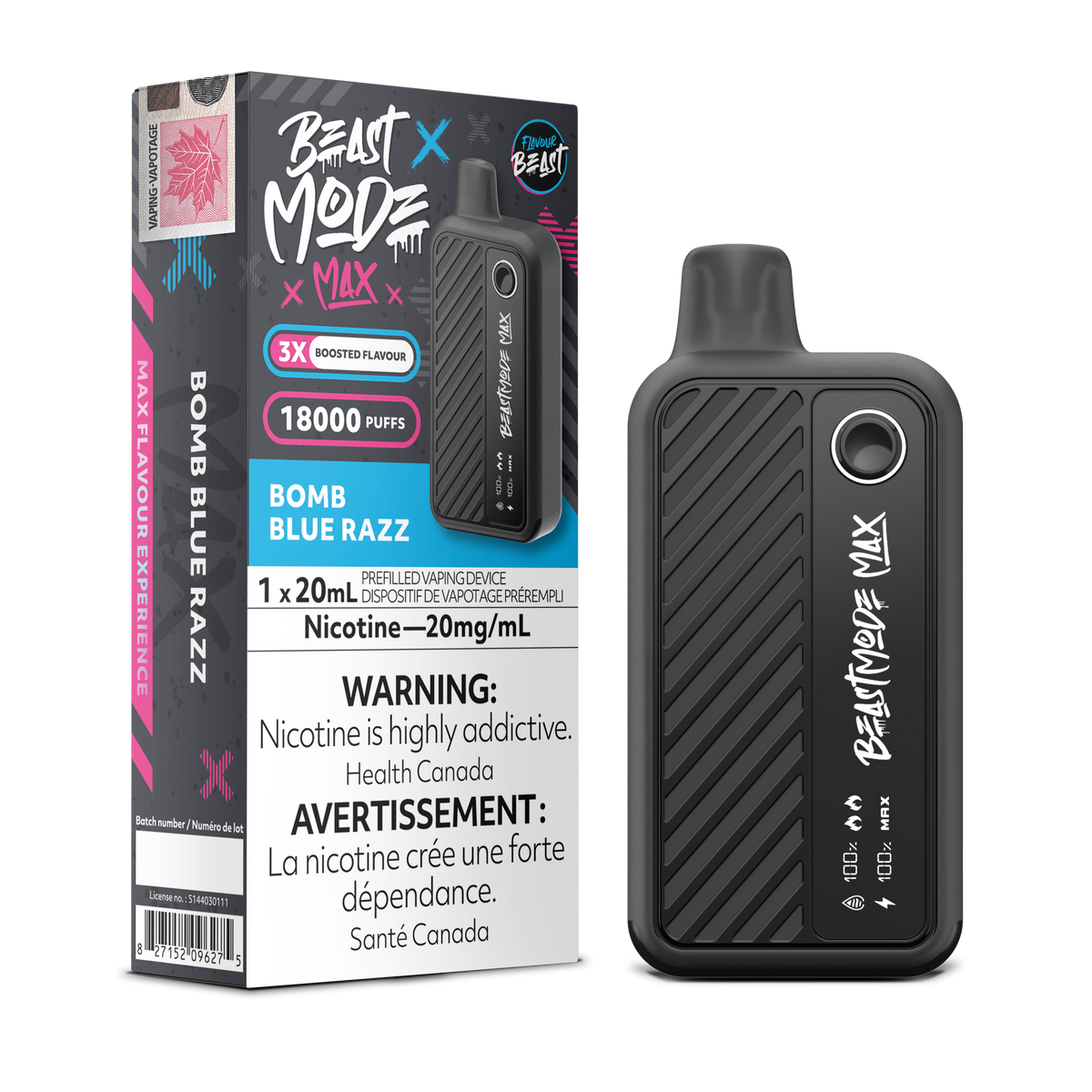 Flavour Beast BEASTMODE MAX - 18K (ONTARIO)