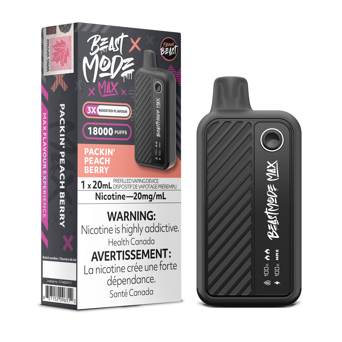 Flavour Beast BEASTMODE MAX - 18K (ONTARIO)