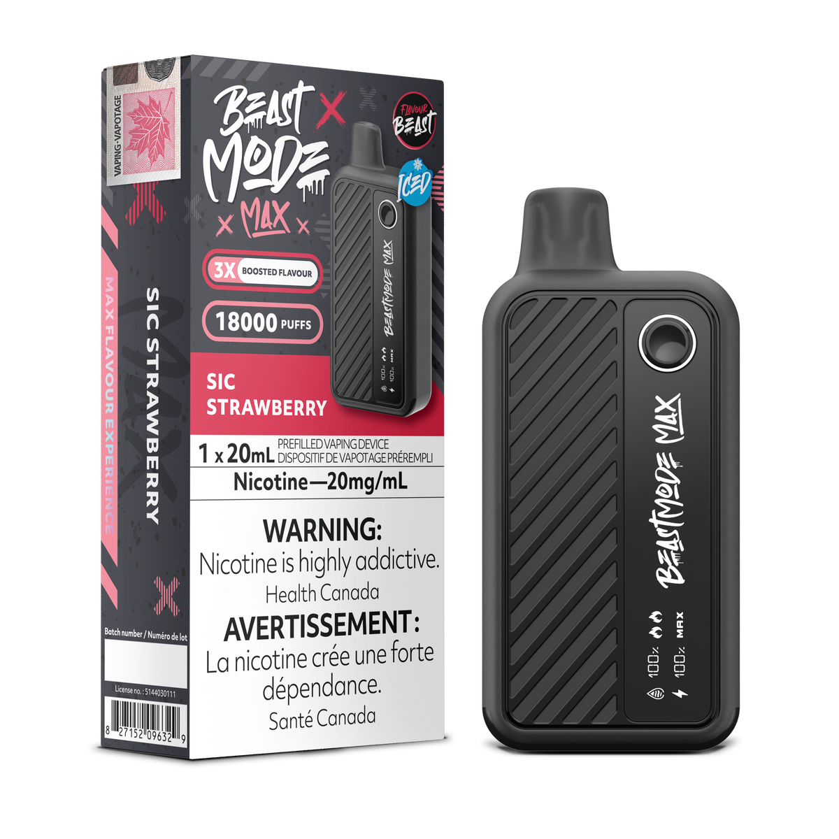 Flavour Beast BEASTMODE MAX - 18K (ONTARIO)