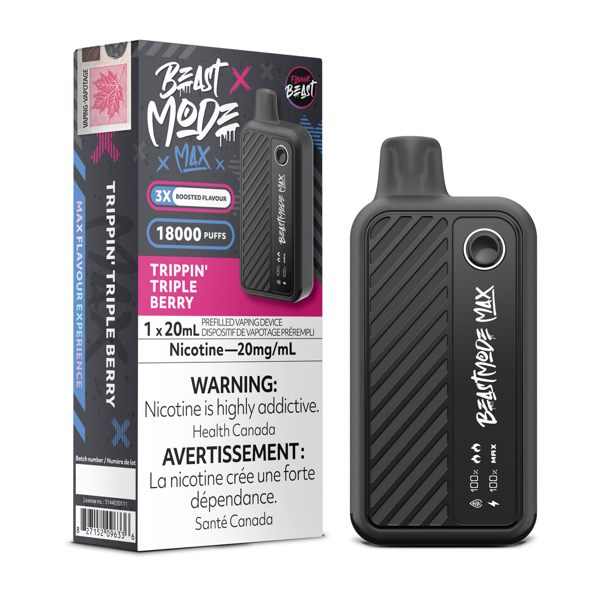 Flavour Beast BEASTMODE MAX - 18K (ONTARIO)