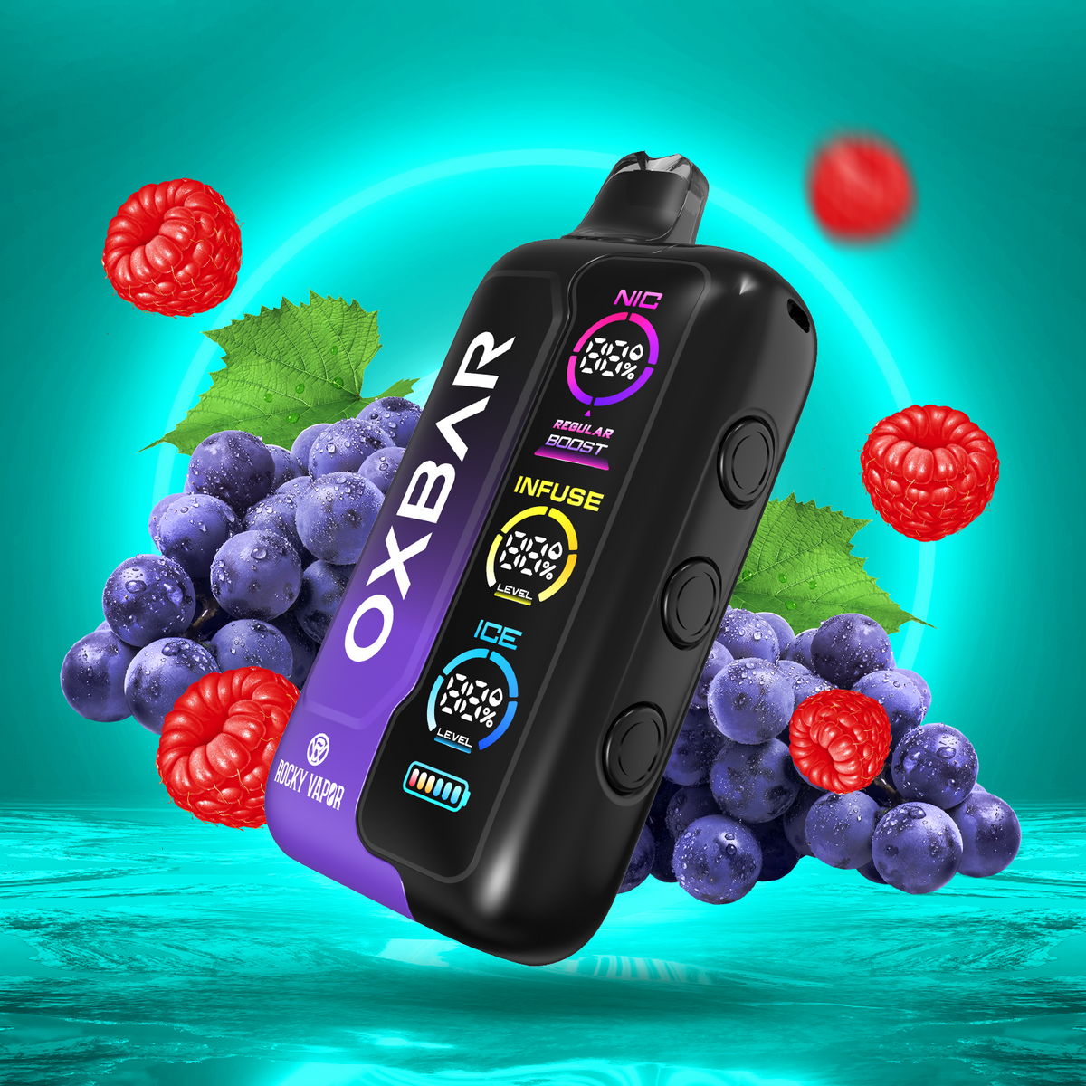 Rocky Vapor Oxbar Tri Fusion 60K Disposable (ONTARIO)
