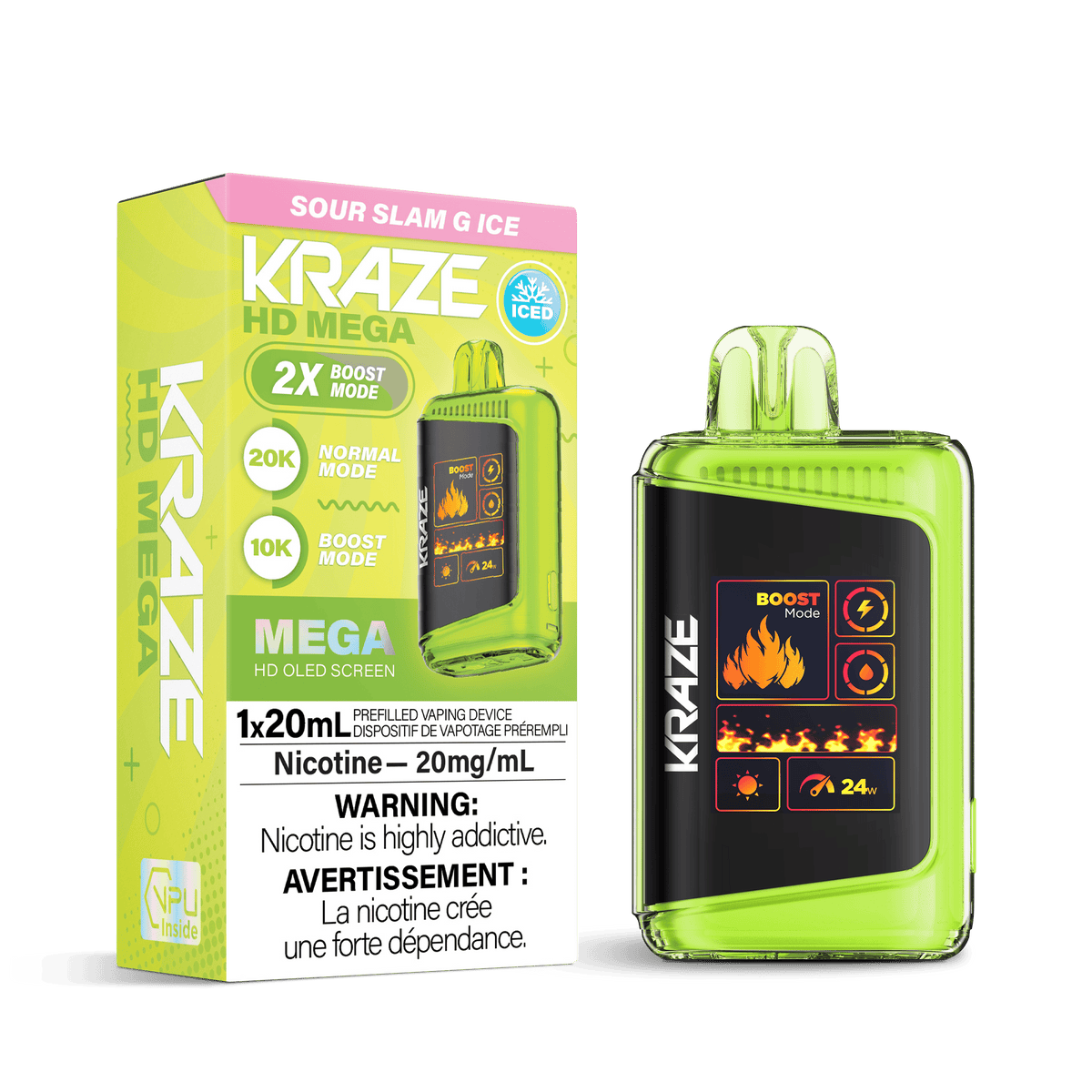 Kraze HD Mega - 20K (ONTARIO)
