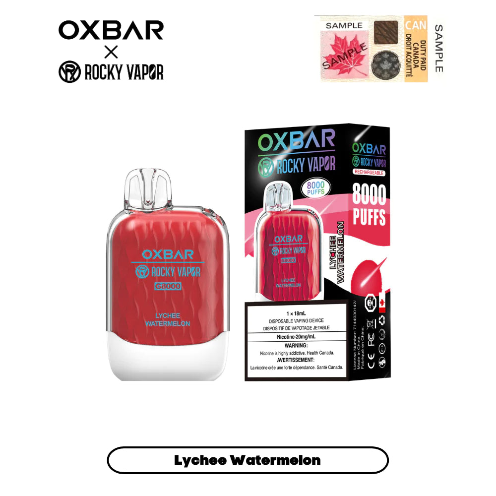 OxBar G8000 Disposable (ONTARIO)