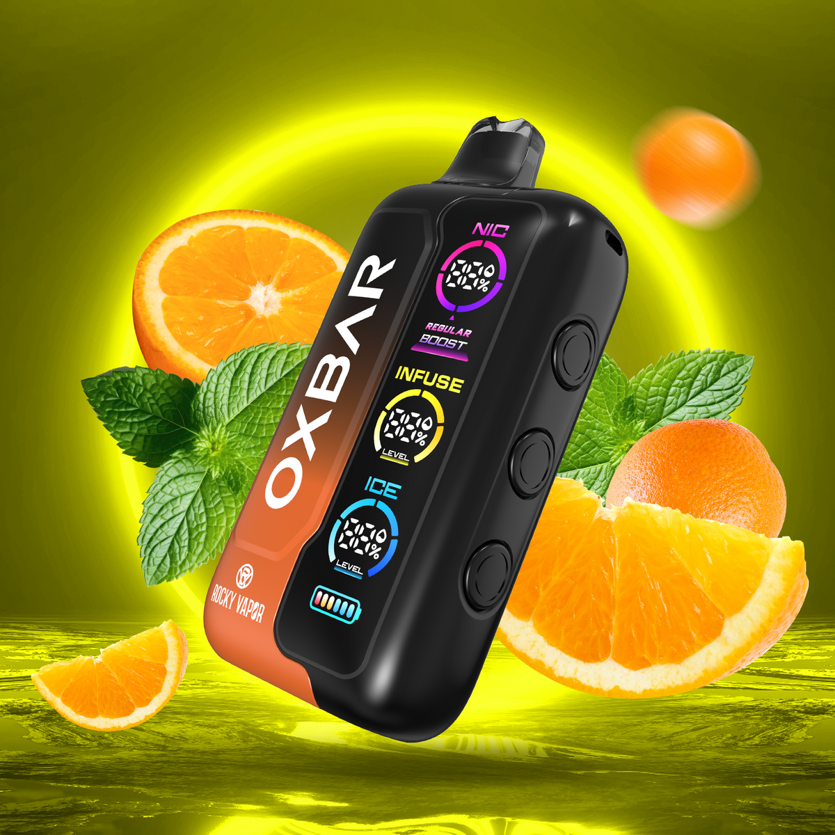 Rocky Vapor Oxbar Tri Fusion 60K Disposable (ONTARIO)