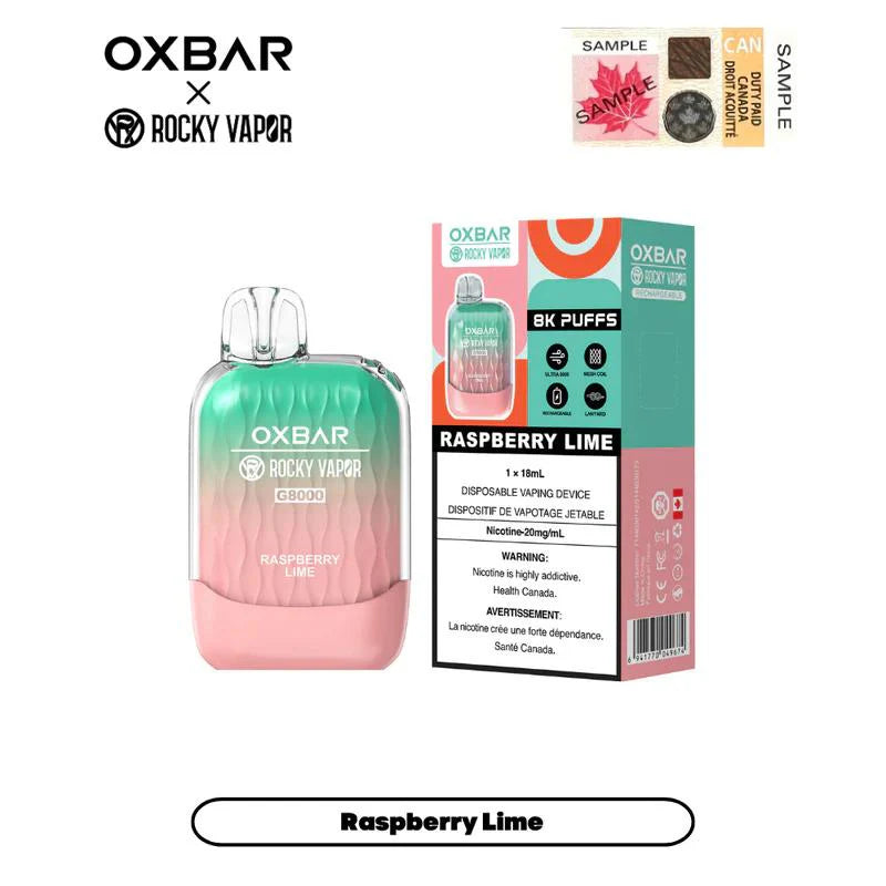 OxBar G8000 Disposable (ONTARIO)