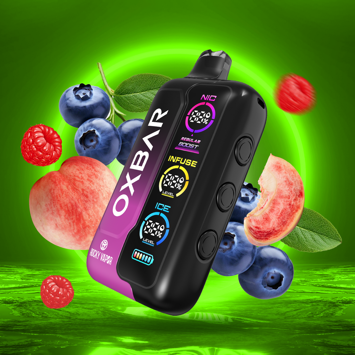 Rocky Vapor Oxbar Tri Fusion 60K Disposable (ONTARIO)