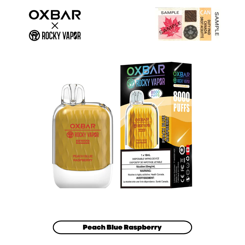 OxBar G8000 Disposable (ONTARIO)