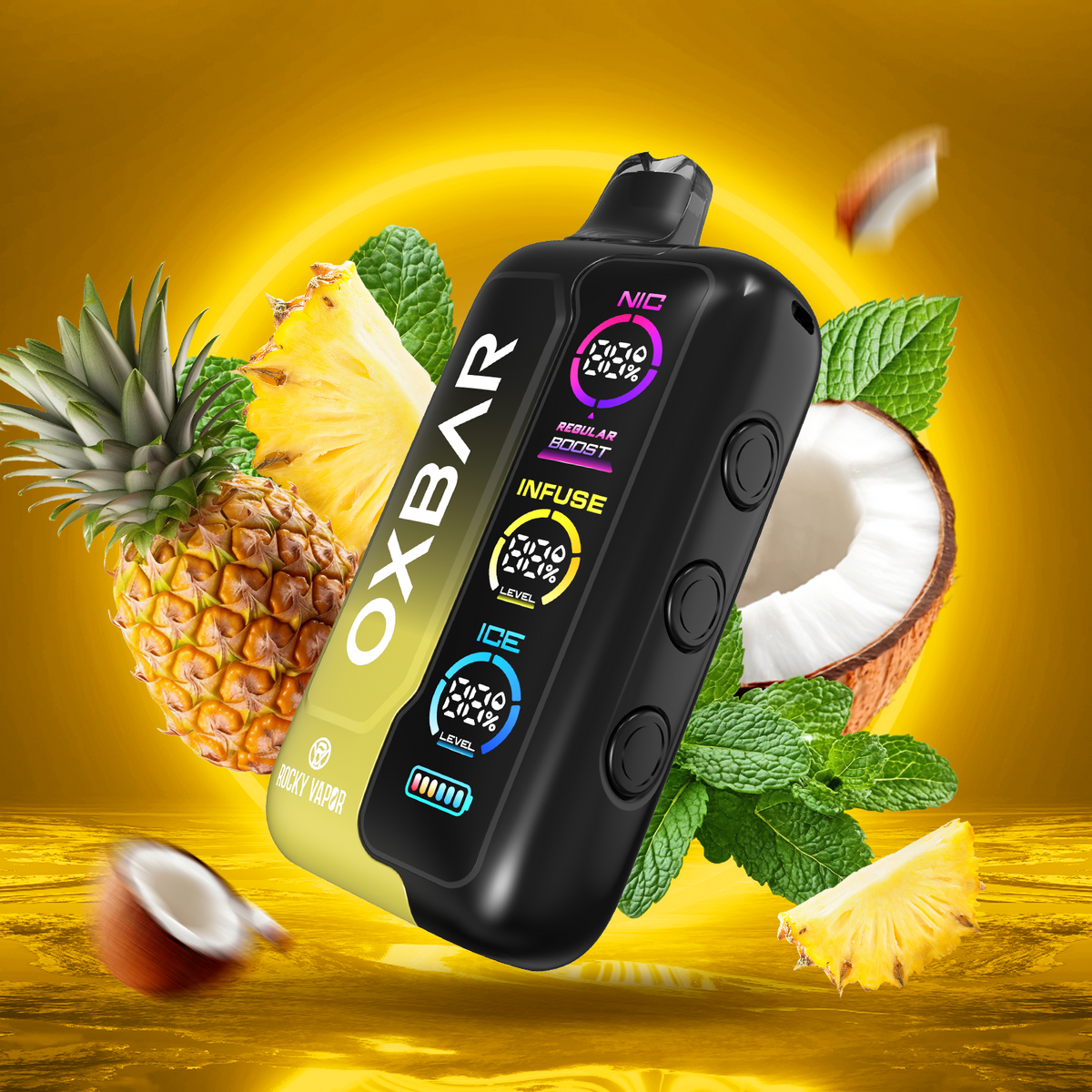 Rocky Vapor Oxbar Tri Fusion 60K Disposable (ONTARIO)