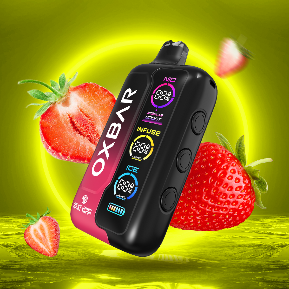Rocky Vapor Oxbar Tri Fusion 60K Disposable (ONTARIO)