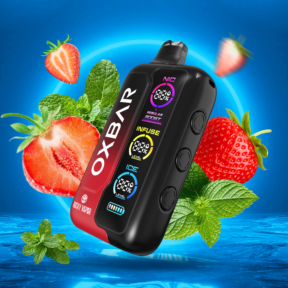 Rocky Vapor Oxbar Tri Fusion 60K Disposable (ONTARIO)