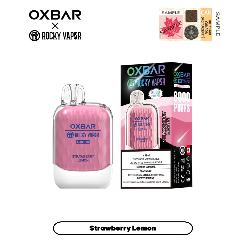 OxBar G8000 Disposable (ONTARIO)