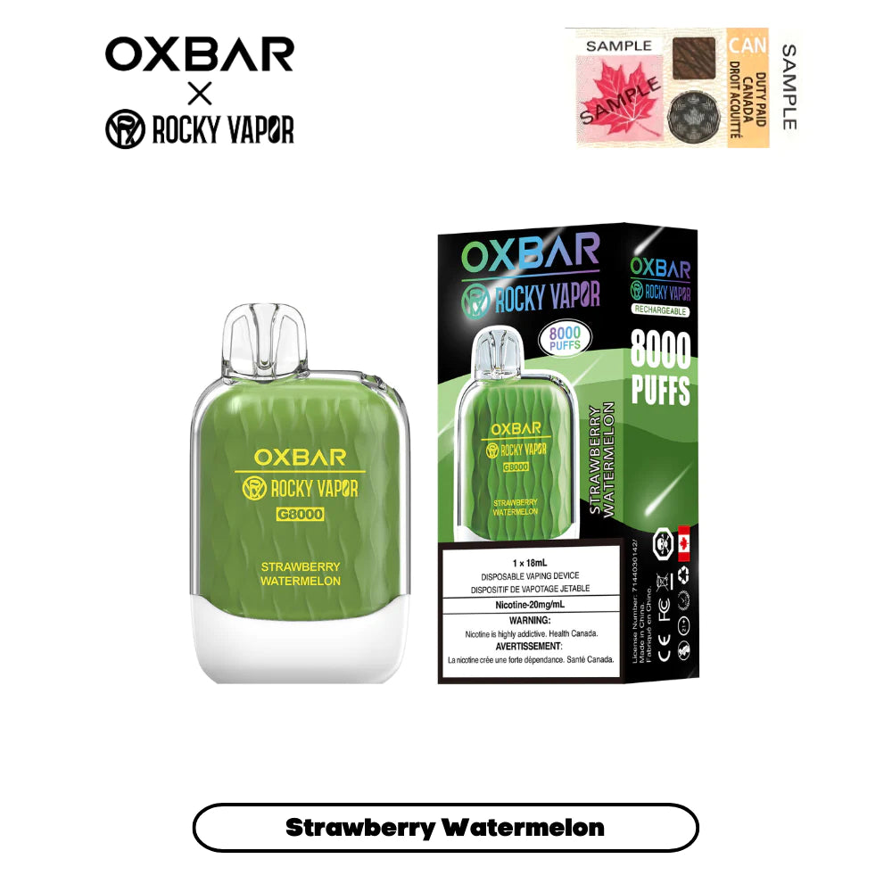 OxBar G8000 Disposable (ONTARIO)