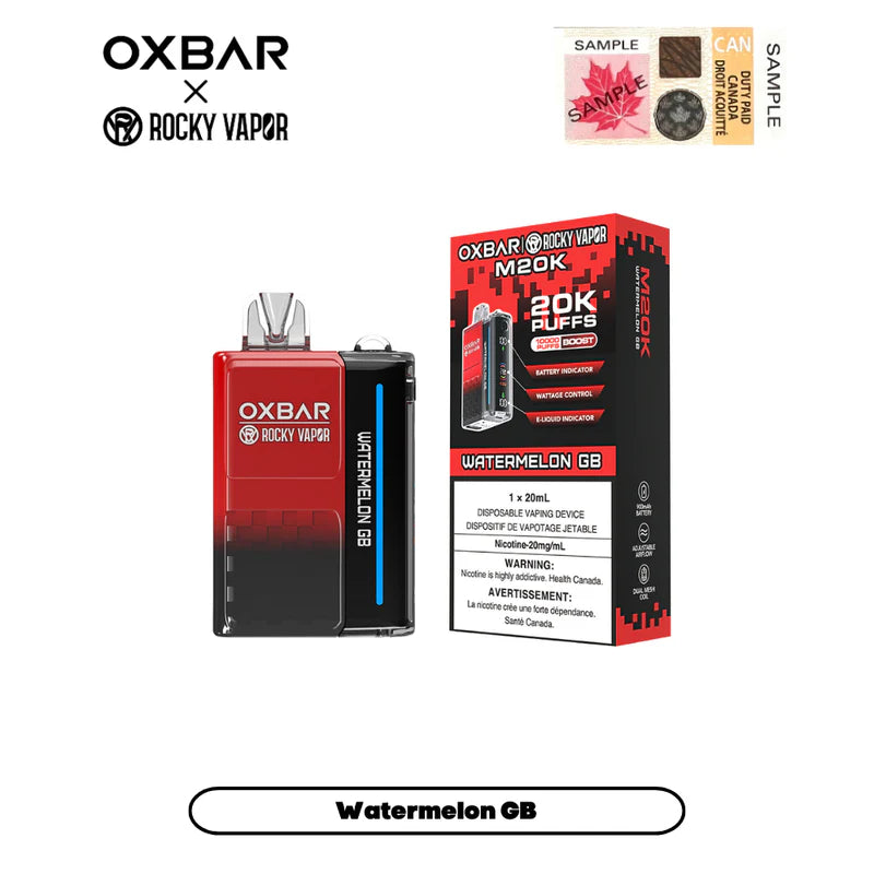 Oxbar M20K Disposable (ONTARIO)