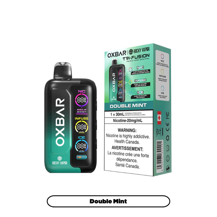 Rocky Vapor Oxbar Tri Fusion 60K Disposable (ONTARIO)
