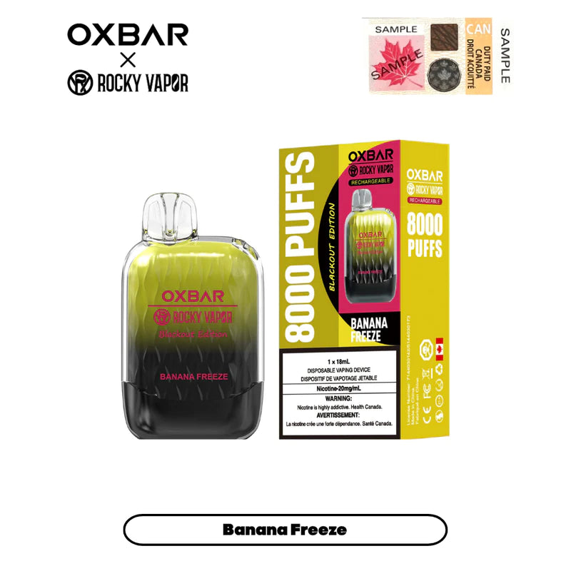 OxBar G8000 Disposable (ONTARIO)