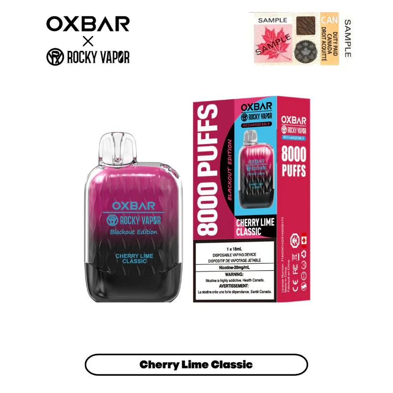 OxBar G8000 Disposable (ONTARIO)