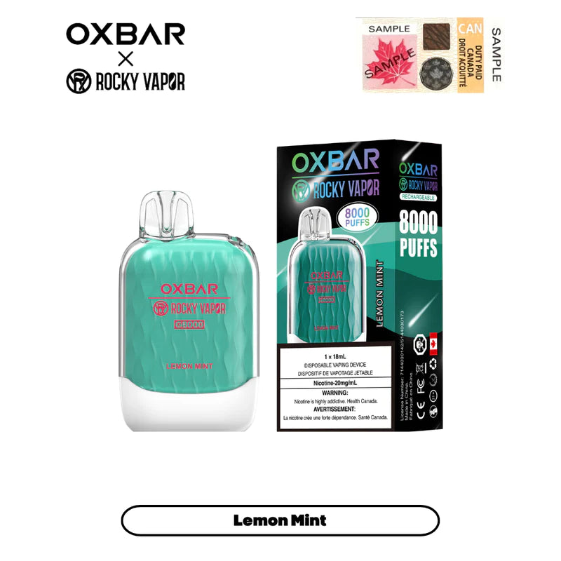 OxBar G8000 Disposable (ONTARIO)