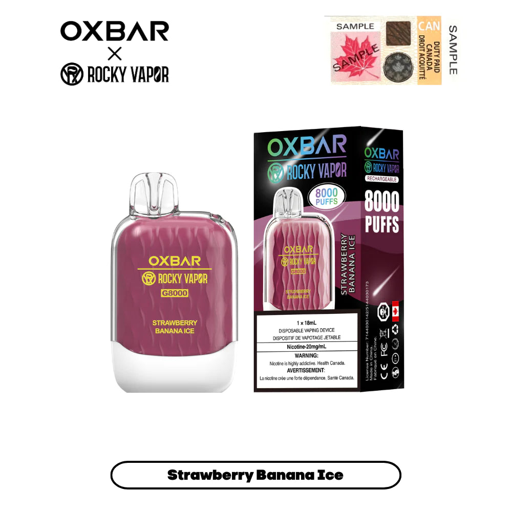 OxBar G8000 Disposable (ONTARIO)