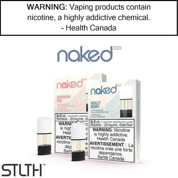 STLTH - Naked100 Pod Pack 3/Pk (ONTARIO)